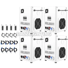 PAIDUN 4PCS 750W Cold Spark Machine DMX Remote Firework Sparkler Effect DJ Disco