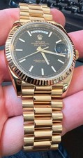 Rolex Day-Date President 40MM 18K gold 228238 Black Diagonal Oyster Perpetual 4