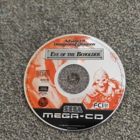 Sega Mega CD Eye of the Beholder UK PAL Complete in Box