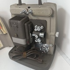 Vintage Keystone K-100 Reel to Reel 8MM Movie Projector Tested Works