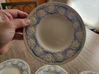Set of 4 plates Wedgwood Patrician Kingston Blue & White Salad Plate 8 3/8” EUC* — photo 2