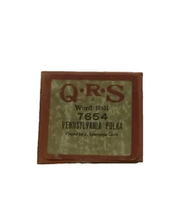 QRS Player Piano Word Roll #7654 - Pennsylvania Polka