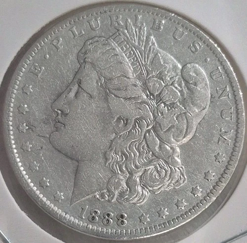 1888-O Morgan Silver Dollar NO RESERVE High Bid Wins My~Private~Collection #1912