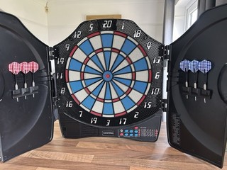 Electronic Dart Board And Darts