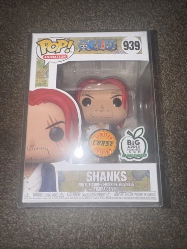 Funko Pop! Vinyl: One Piece Shanks (Chase) - Big Apple (BAC) #939