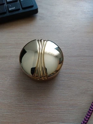 vintage pillen/ zucker dose vergoldet - Bild 1 von 3