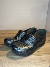 Dansko XP 2.0 Clogs, Black/Silver, Women's 41 EU US 10.5-11 