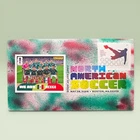 2026 Mexico Fifa World Cup Soccer FDC First Day Cover Painted & Panini Sticker