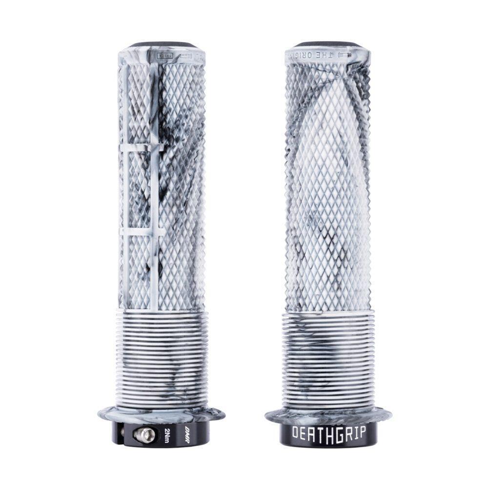 DMR Handlebar Grips DeathGrip Flanged Thick Snow Camo UK