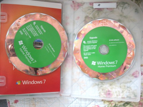Microsoft Windows 7 Home Premium Upgrade 32 bit & 64 bit DVD 's for your PC - Picture 3 of 6
