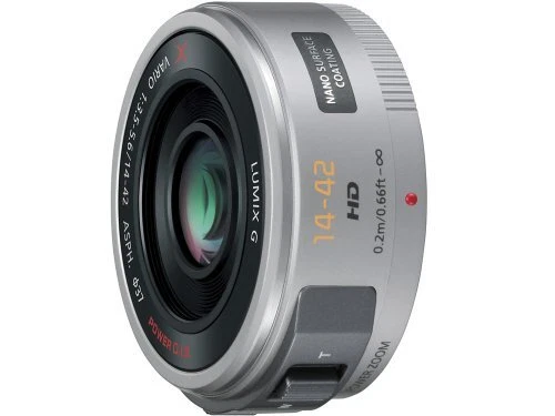 Objectif Panasonic Lumix G X Vario PZ14-42mm f3.5-5.6 Power O.I.S Silver H-PS... - Photo 1/1