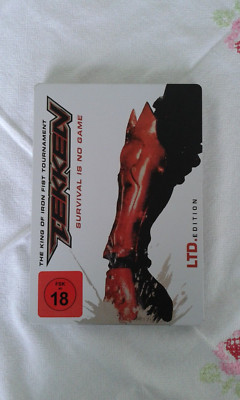 DVD STEELBOX Hülle Leerhülle Case Schutzhülle CD Blu-ray Hülle TEKKEN