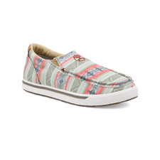 Twisted X Children's Hooey Loper Pink Multi Slip On Shoes YHYC007