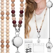 Teacher Lanyard with Id Holder Cute Lanyards for Id Badges Keys Retractable N...