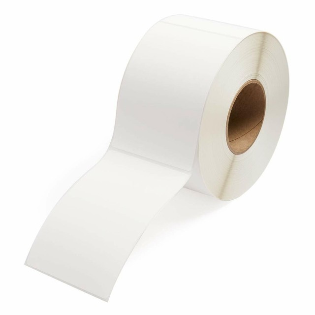 6 Rolls 4" x 6" Direct Thermal Zebra FASSON Labels 3" inch Core 6000