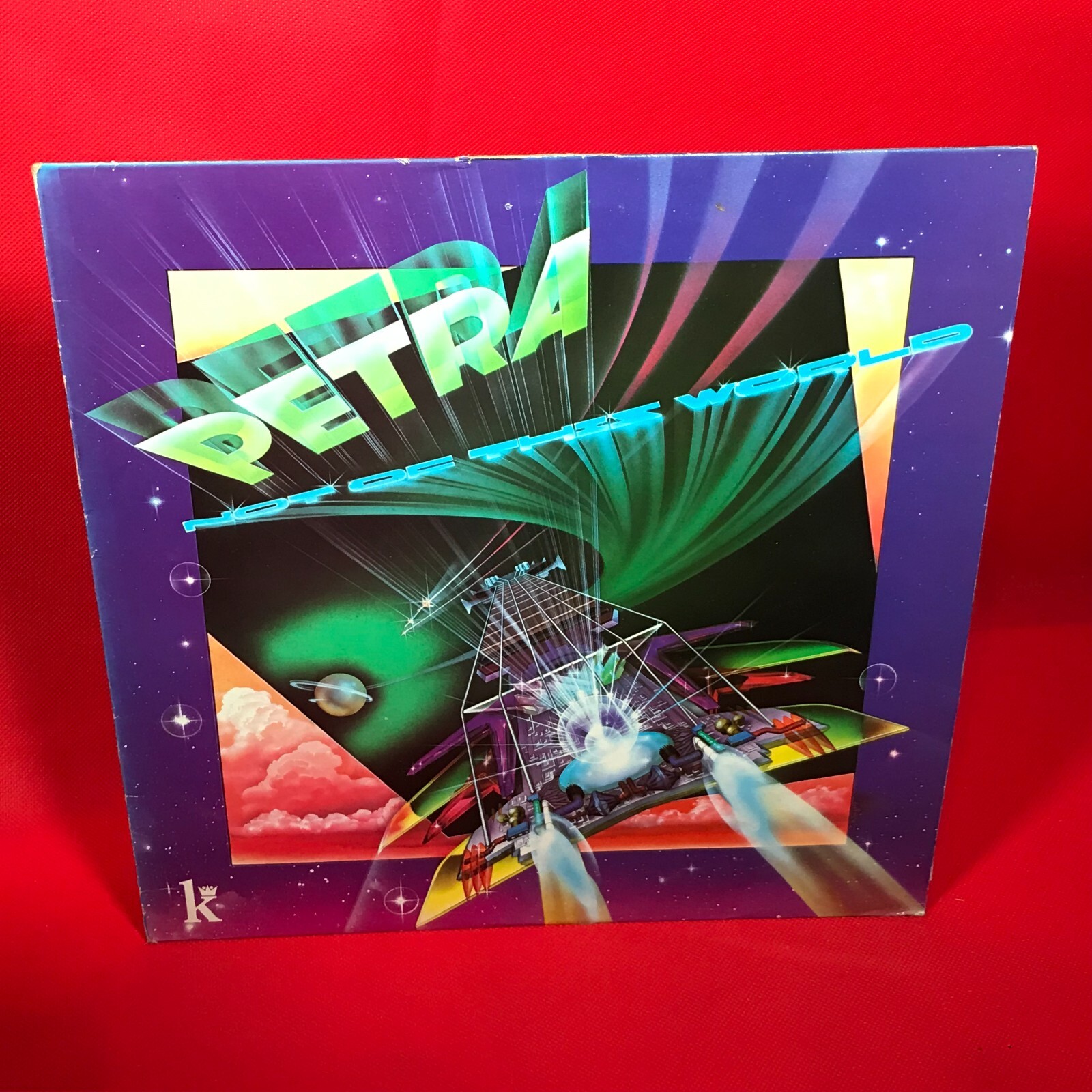 PETRA Not Of This World 1984 UK vinyl LP original Bob Hartman inner sleeve