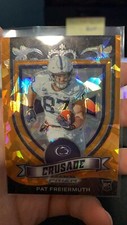 2021 PANINI PRIZM DRAFT ORANGE CRACKED ICE PAT FREIERMUTH RC #173