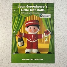 Jean Greenhowe's Little Gift Dolls 18 Knitted Characters Knitting Pattern Book