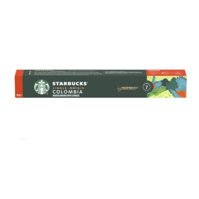 6x Starbucks Single Origin Coffee Colombia By Nespresso, Intensity 7, Kosher
