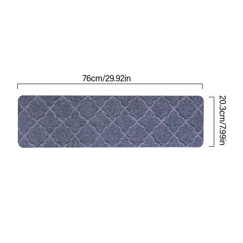 1-15PCS Stair Tread Carpet Mats Step Staircase Non Slip Mat Protection Cover - Picture 18 of 28