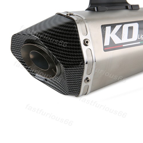 51mm Muffler For HONDA CBR300R 2020-2025 CB300F 19-25 Exhaust Pipe Mid Link Tube - Picture 12 of 12
