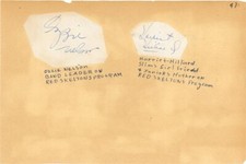 Ozzie & Harriet Nelson- Signed Envelope