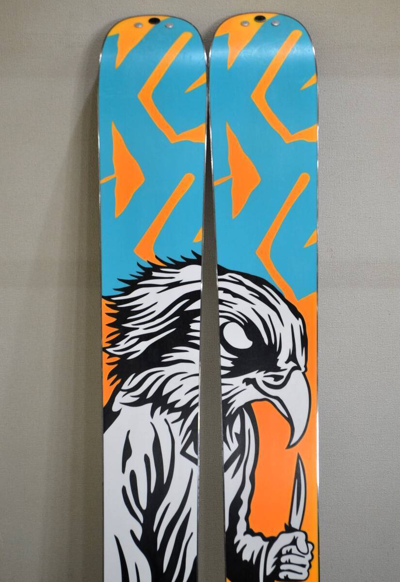 K2 Hellbent 179cm Powderfat Skis - 132mm Width - Marker K2 Hellbent 179cm Powderfat Skis - 132mm Width - Marker