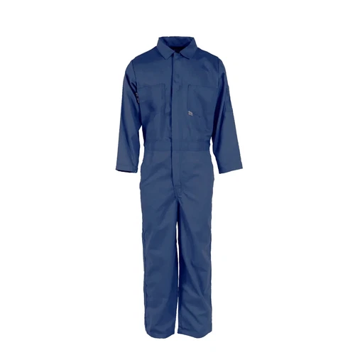 Neese VI9CA 9 oz Indura® FR Coverall (CAT 2) Navy Blue Flame Resistant SZ Medium - product listing photo