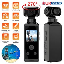 New 4K WiFi Action Cam: 30m Waterproof, 270° Lens, 8H Battery | Sport/Vlog Ready