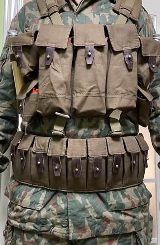 Stock Russian Army Lifchik Tactical Vest Set R22 Chest Hanging 56 Carry Bag Gift - Picture 2 of 15