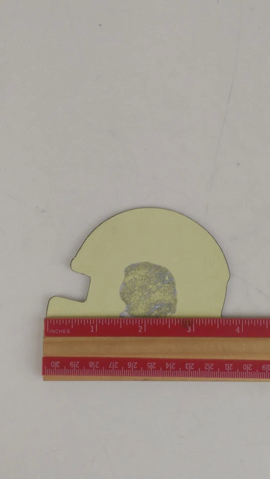 Low Profile Aluminum Football Helmet Decal Emblem NCAA Auburn Tigers - Image 3 of 4