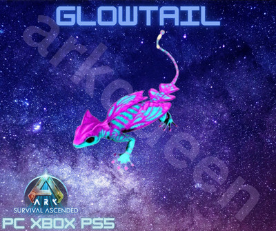 Ark Survival Ascended PvE   Glowtail - Cotton Candy