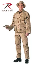 Rothco 8965 Camo BDU Pants - Tri-Color Desert Camo