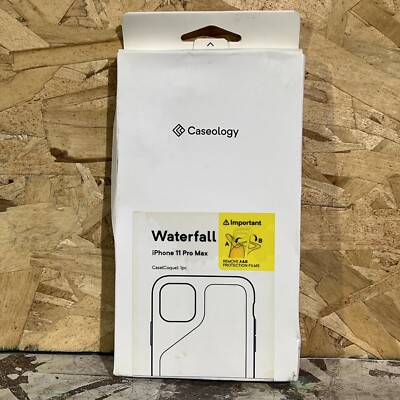 Caseology Waterfall for Apple iPhone 11 Pro Max Case (2019) - Crystal Clear
