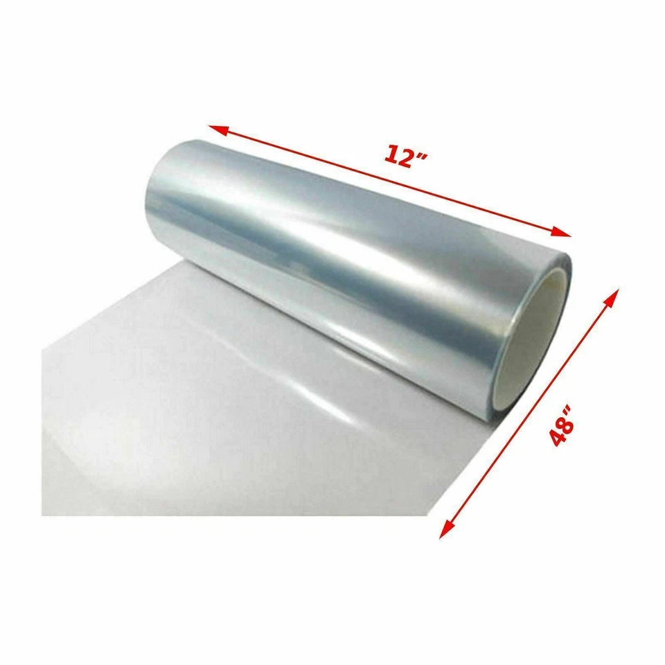 Lámina protectora de vinilo para parachoques delantero de coche para faros pintura transparente antiarañazos Foto 4 de 4