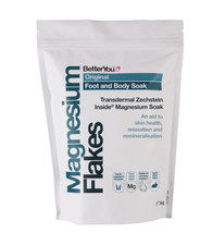 BetterYou Mineral Bath Magnesium Flakes Soothes Tired Aching Muscles Relax 35oz