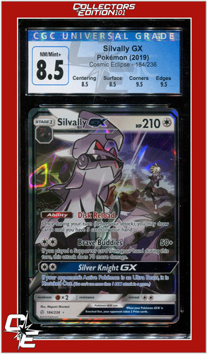 Silvally-GX graded CGC 8.5 for sale on eBay