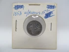 1853 Seated Liberty Dime With Arrows coin