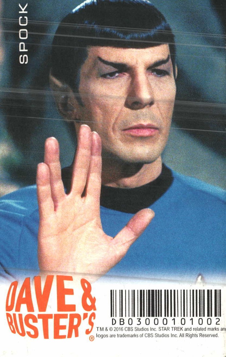 その他 Star Trek Dave and Buster's Star Trek: The Original Series Coin Pusher Cards