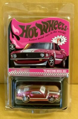 Hot Wheels RLC Exclusive 2020 Convention  70 Mustang Boss 302 Spectraflame Pink 