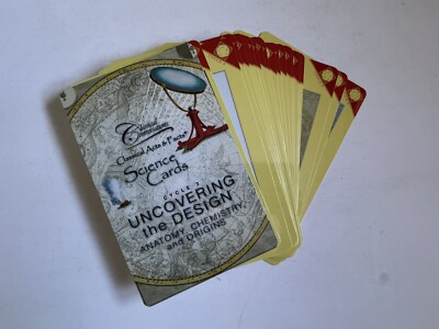 Classical Conversations Cycle 3 Science Cards Anatomy Chemistry Origins