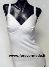6 Singuletts Damen Gicipi Schulter Eng aus Baumwolle Mit Forma Brust Art. 110SS