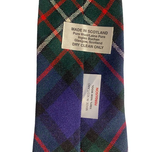 #7849 Ferguson Navy Blue Stripped Necktie 55X3.5 - Picture 4 of 5
