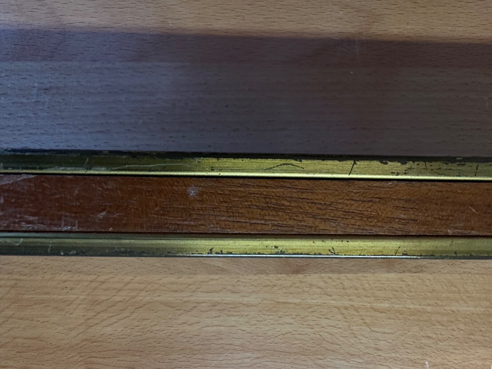 Vintage Wood Carpenter Level w/ Brass Trim 48" AMERICAN KP930309 48 eBay