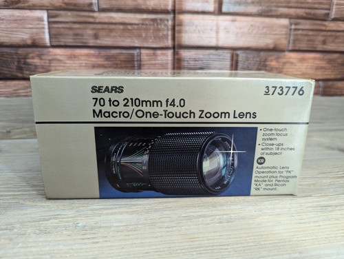 Sears Macro/ One-Touch Zoom Lens KR Pentax Mount 70 To 210mm F4.0 W/ Box 373776 - Picture 14 of 19