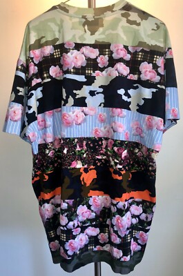 Rare GIVENCHY Multi Floral Camo T-Shirt by Riccardo Tisci sz M | eBay