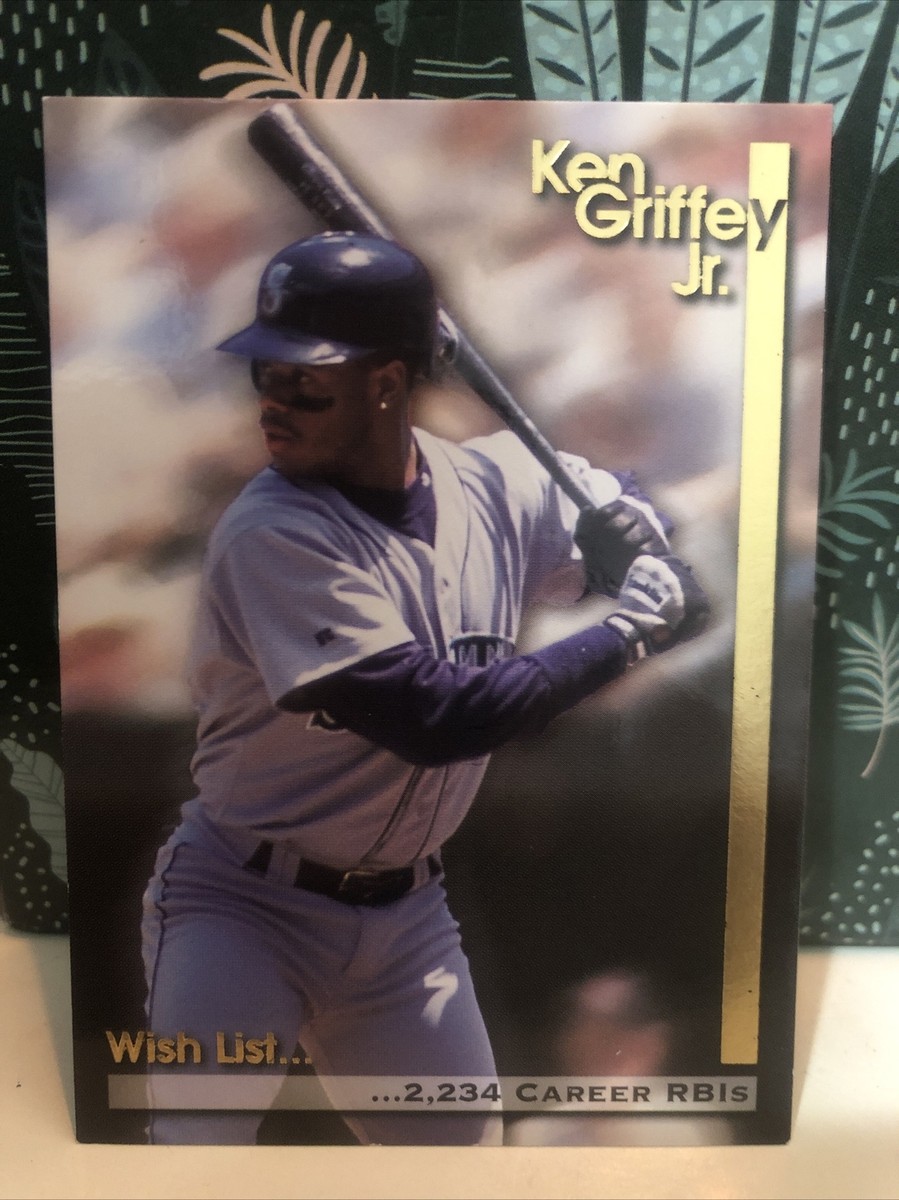 1995 Megacards Ken Griffey Jr. Wish List #22 Ken Griffey Jr