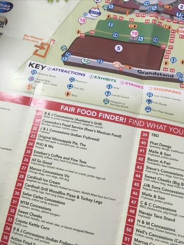 Opuscolo informativo Arizona State Fair 2015, Midway Guide to Phoenix, evento AZ - Foto 6 di 7