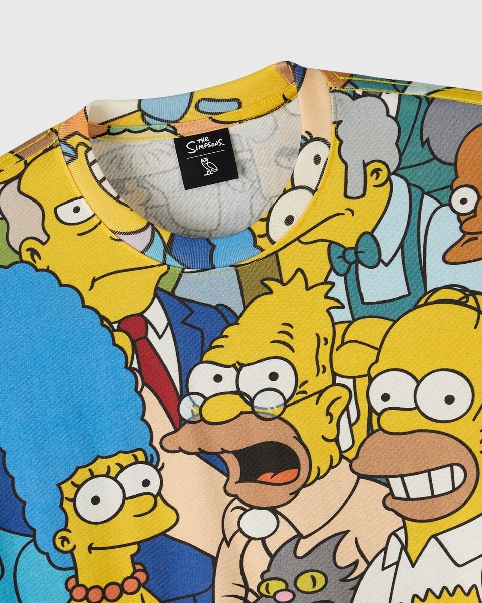 OCTOBERS VERY OWN/シンプソンズ オールオーバープリントTシャツ OVO | October's Very Own | THE SIMPSONS ALL OVER PRINT T