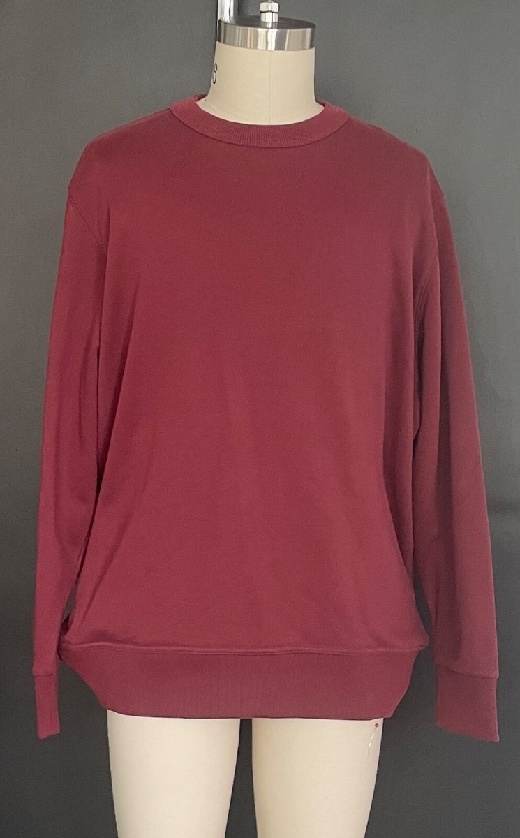 Burberry Acklow Men's Print Red Jersey Sweatshirt, all sizes